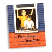 cover image of The Pink House at the Seashore by Deborah Blumenthal